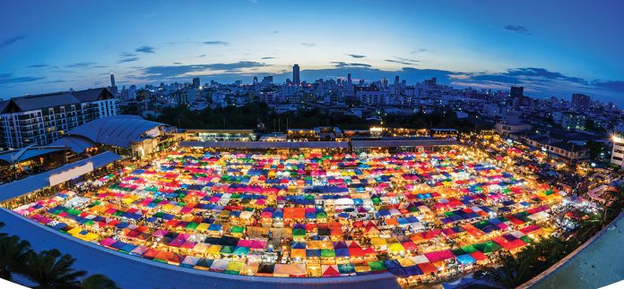 Off the beaten track - visiting second-hand markets in Bangkok.