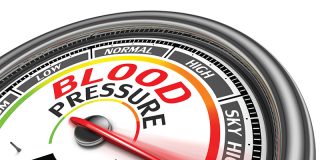 blood pressure conceptual meter